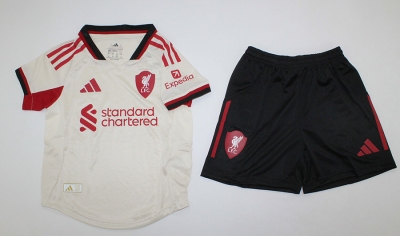 2526 Li Away kids player version soccer jersey